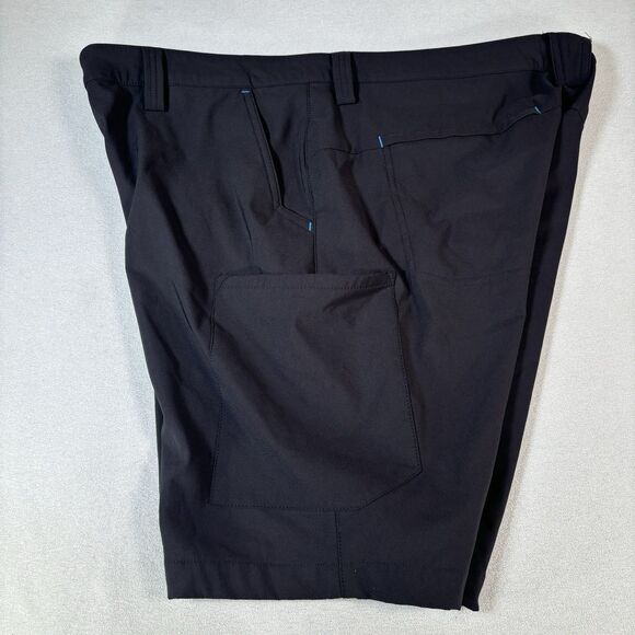 Amazon Shorts Uniform Luly Yang Black Cargo Stretch Mens XL 36-38 High Vis - Picture 4 of 8